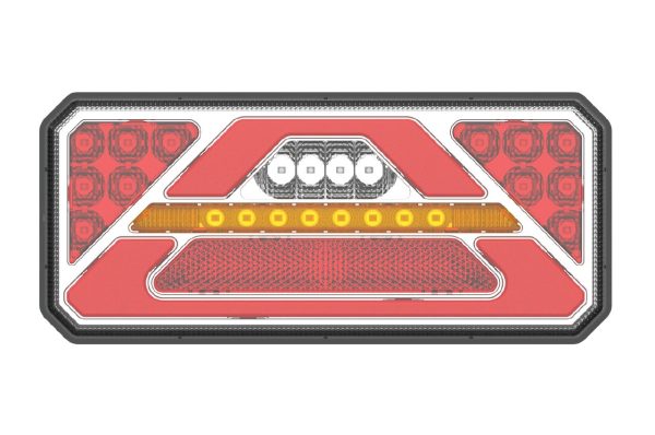 Piloto multifuncional LED DINAMICO trasero DERECHO RCL-02-R