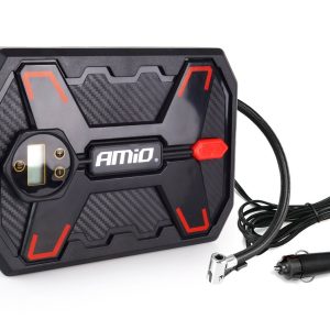 Compresor de aire con manómetro digita y literna LED 12V Acomp-11