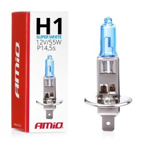 Bombilla halógena H1 12V 55W Super White
