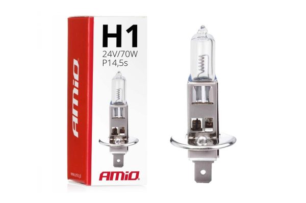 Bombilla halógena H1 24V 70W