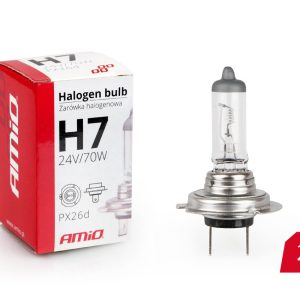 Bombilla halógena H7 24V 70W UV filter (E4)