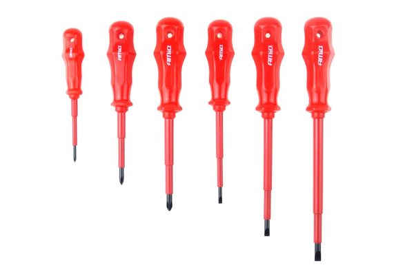 Juego de destornilladores CR-V, 6 piezas