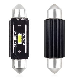 LED CANBUS 1 SMD UltraBright 1860 Festoon 41mm White 12V/24V