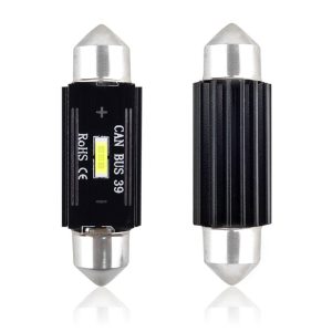 LED CANBUS 1 SMD UltraBright 1860 Festoon 39mm White 12V/24V