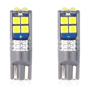 LED CANBUS 10SMD 3030 T10 W5W White 12V/24V