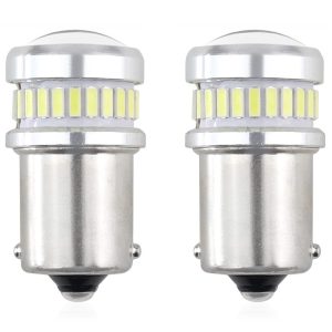 LED CANBUS 3014 24SMD + 3030 6SMD 1156 (R5W, R10W) P21 White 12V/24V