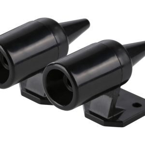 Repelente ultrasónico para animales, negro