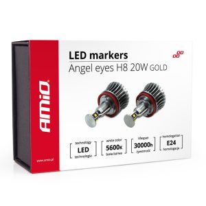 LED marker/ Ojos de Ángel H8 20W GOLD