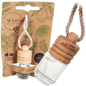 Ambientador para coche AROMA NATURE WOOD Lemon