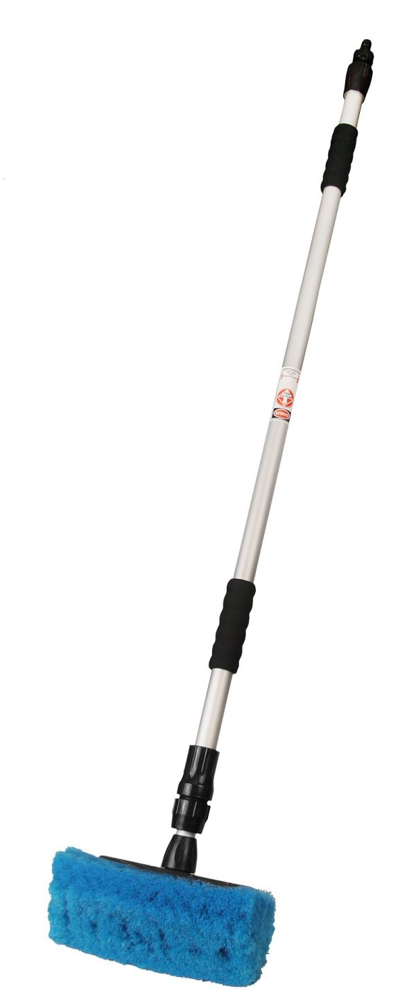 Cepillo para Lavado de coche con conector de agua y mango telescópico max. 260 cm