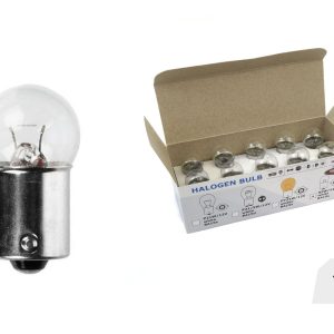 10 unid. Bombillas halógenas R5W BA15s 12V 5W.