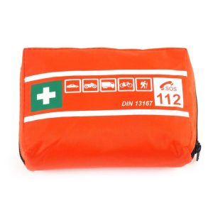 Botiquín de Primer Auxilio DIN 13167 mini para coche