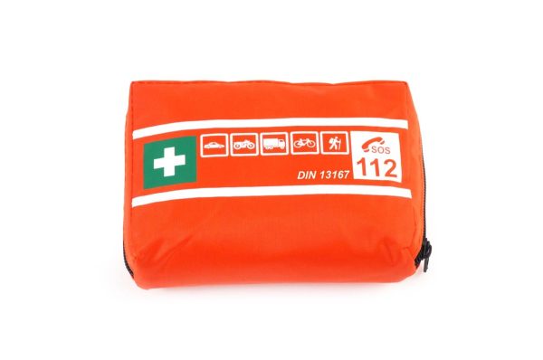 Botiquín de Primer Auxilio DIN 13167 mini para coche