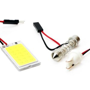 LED CLASSIC T10 W5W C5W 1xCOB-18 12V Light board