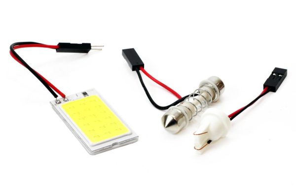 LED CLASSIC T10 W5W C5W 1xCOB-18 12V Light board