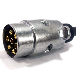 Clavija para remolque 7 polos ALU