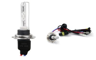 HiD Bombilla xenón tipo H7 6000K metal clase A