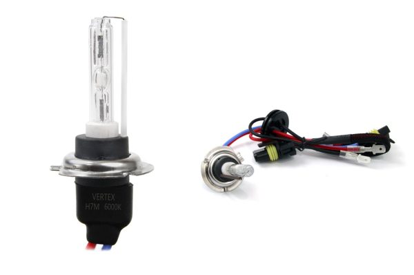HiD Bombilla xenón tipo H7 6000K metal clase A