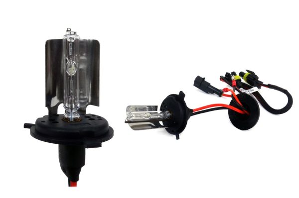 HiD Bombilla xenón tipo H4 6000K