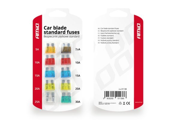 Fusibles STÁNDARD 10 unids blister