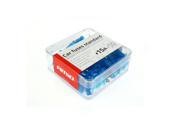 Fusibles STÁNDARD caja 50unids 15A