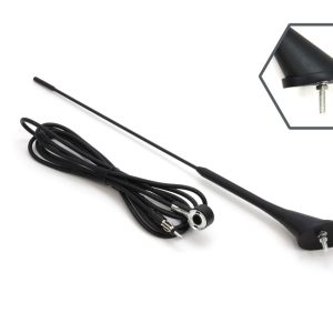 Antena para Coche 40cm 5mm adaptor 3m cord ANT07