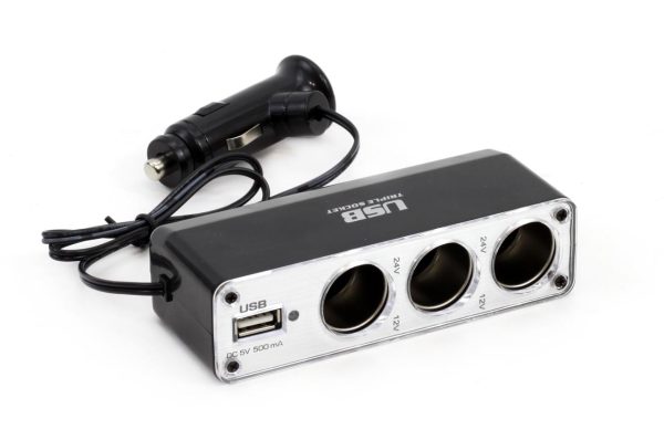 Conector Extensión SOC3, 3+1 USB