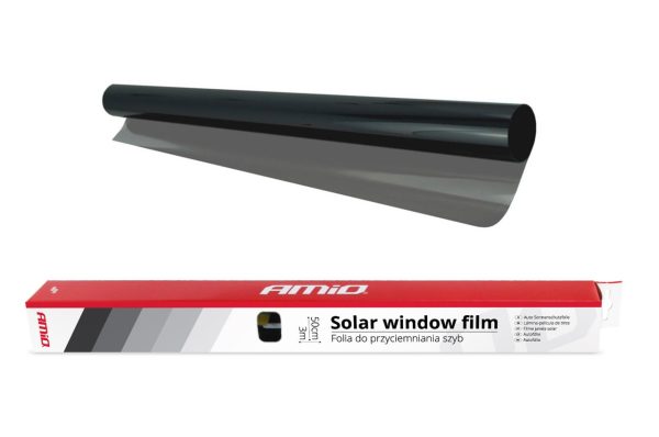 Lámina- película de tinte lunas- Black (Negro) 0,5x3m (30%)