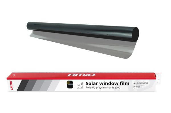 Lámina- película de tinte lunas- Light Black (Negro Claro) 0,5x3m (60%)
