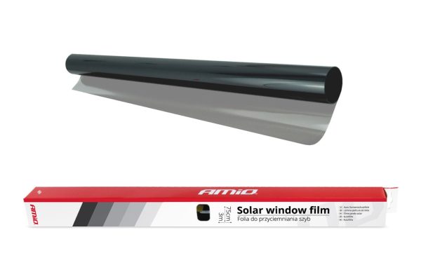 Lámina- película de tinte lunas- Light Black (Negro Claro) 0,75x3m (60%)