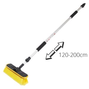 Cepillo para Lavado de Coche con Conector de Agua 120-200cm / 25,4 cm cabeza Brush-07