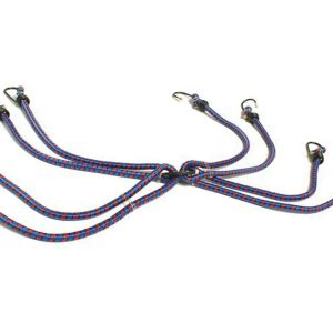 Cuerdas elásticas de transporte tipo ara?a 8-brazos 60 cm BSTRAP-01