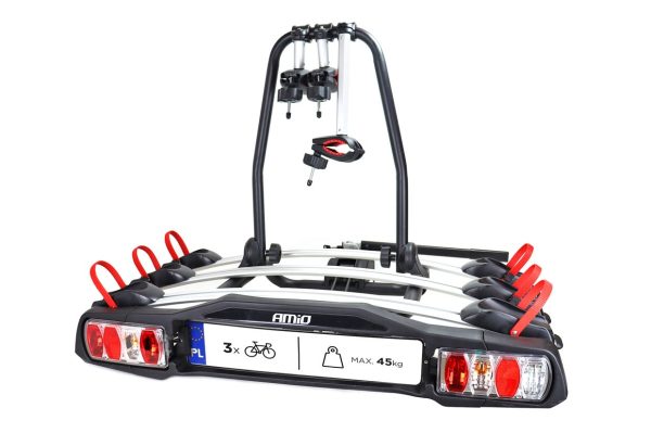 Portabicicletas de bola de remolque- 3 bicicletas TBC-01/3