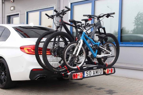 Portabicicletas de bola de remolque- 3 bicicletas TBC-01/3