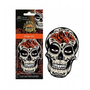 Ambientador para coche AROMA CAR MUERTOS Skull Orange Man Island Driftwood