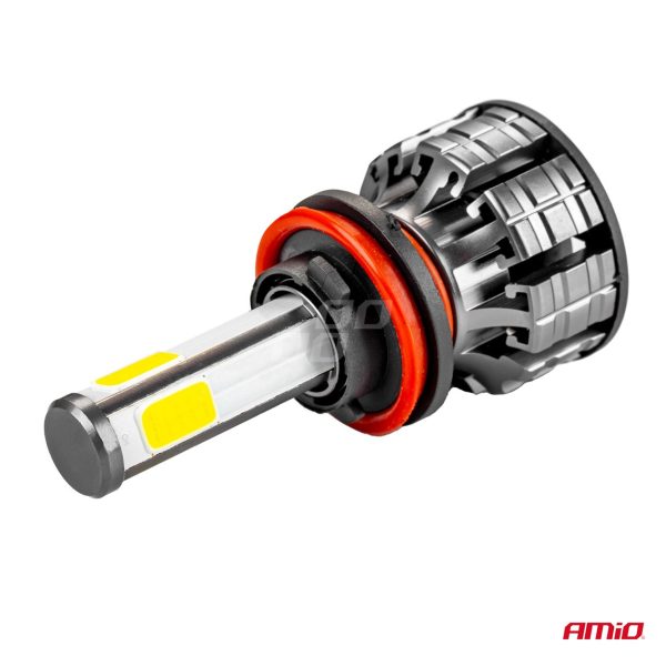 Bombilla Luz de Cruce LED Headlamp H8/H9/H11 COB 4Side AMiO