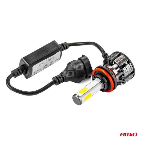 Bombilla Luz de Cruce LED Headlamp H8/H9/H11 COB 4Side AMiO