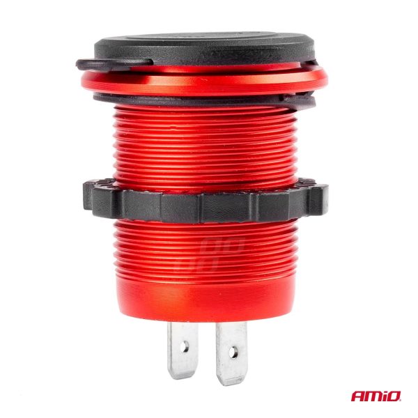 Cargador impermeble USB+USB-C 12/24V MOD-09