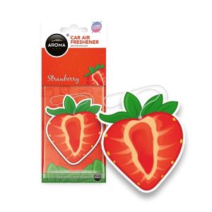 Ambientador para coche AROMA CAR HANGING FRUITS Fresa