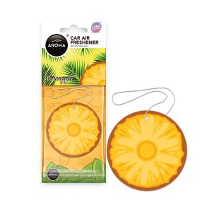 Ambientador para coche AROMA CAR HANGING FRUITS Piña