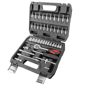 Juego de autocle 1/4" - 47pzs.