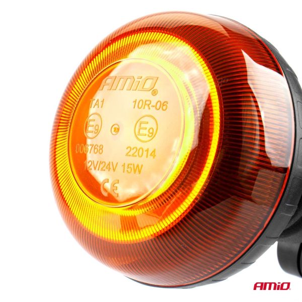 Lámpara Estroboscópica W21pl tubo flexible R65 R10 18LED 12/24V IP56