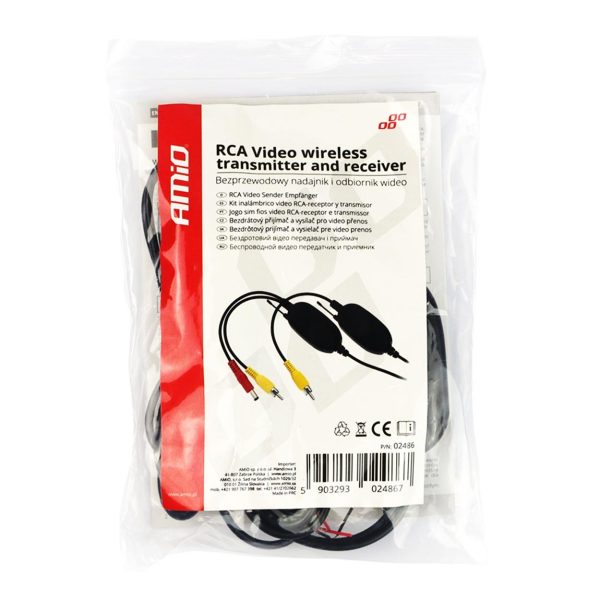 Kit inalámbrico video RCA- receptor y transmisor