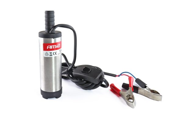 Bomba eléctrica para bombeo de diesel 12V sumergible díametro 38 mm