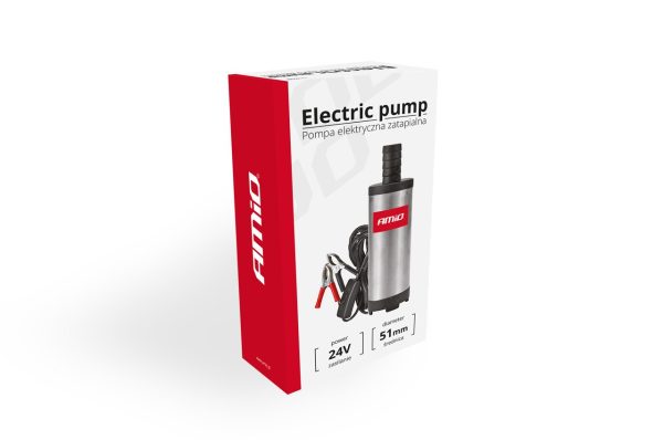 Bomba eléctrica para diesel 24V sumergible díametro 51 mm