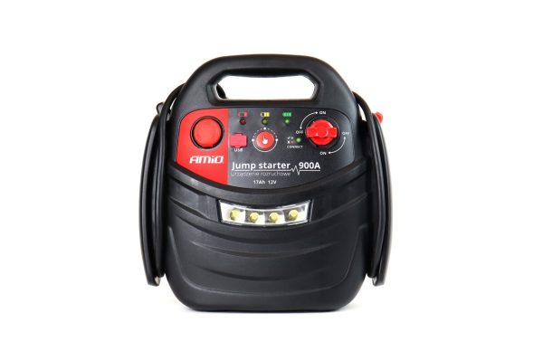 Cargador/ Arrancador de batería 4 en 1, 12V 17Ah 900A JS01
