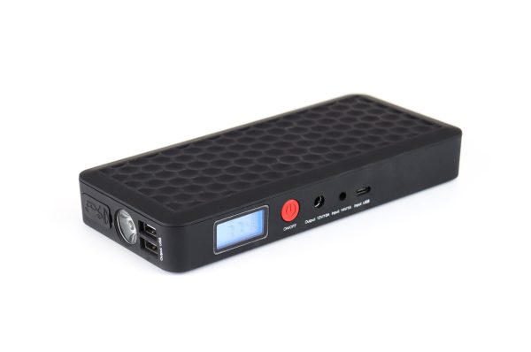 Cargador/ Arrancador Portable de baterías con Powerbank 12V 4Ah 800A SJ02
