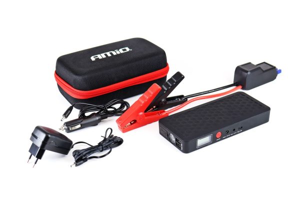 Cargador/ Arrancador Portable de baterías con Powerbank 12V 4Ah 800A SJ02