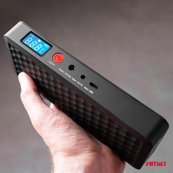 Cargador/ Arrancador Portable de baterías con Powerbank 12V 4Ah 800A SJ02