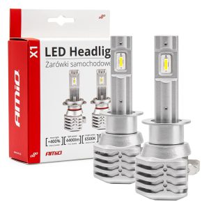 Bombilla Luz de Cruce LED Headlamp H1 X1 Series AMiO